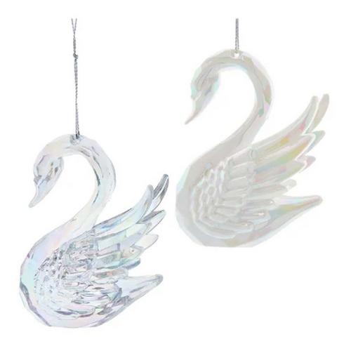 Kurt S. Adler Opalescent Swan Ornament (Colors May Vary) - Primary Image
