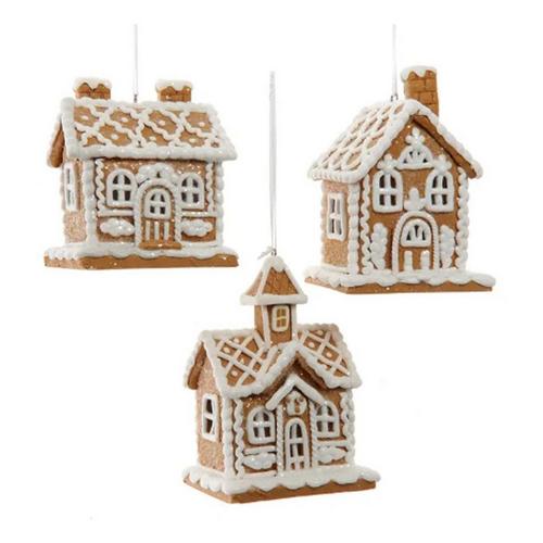 Kurt S. Adler Gingerbread House Ornament (Styles May Vary)
