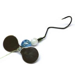 Nickel - JB Lures Super Death Plus Propeller 1 Hook Rig