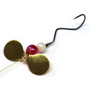 Gold - JB Lures Super Death Plus Propeller 1 Hook Rig