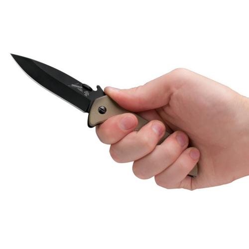 Kershaw Knives 6054BRNBLK CQC 4K Emerson Folding Pocket Knife - Primary Image