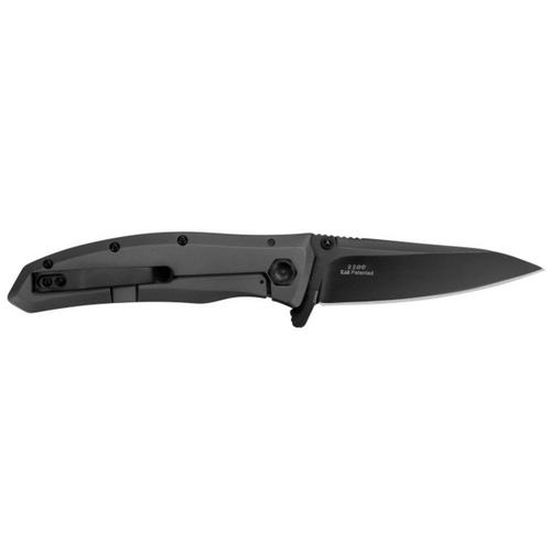 Kershaw Knives 2200 GRID Black Oxide Folding Pocket Knife - Primary Image