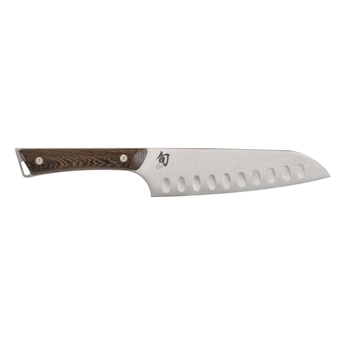 Shun Kanso 7" Hollow Ground Santoku Kitchen Knife - Shun