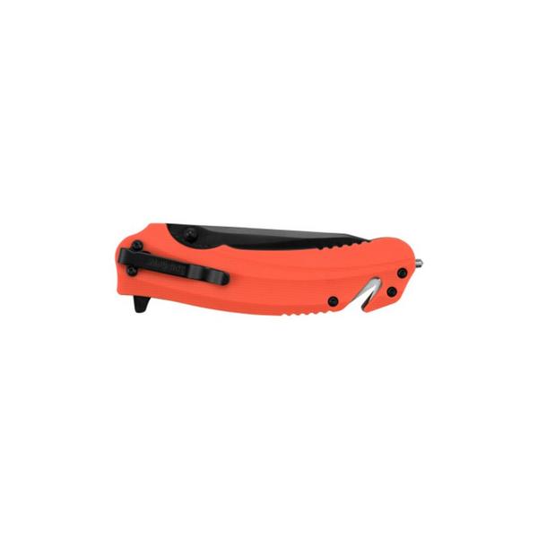 Kershaw Knives 8650 Barricade Folding Orange Pocket Knife