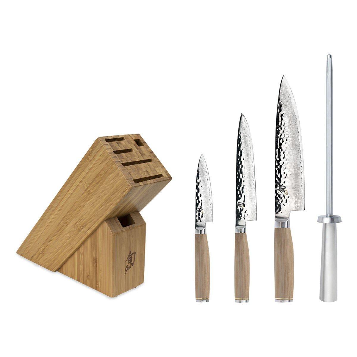 Shun Premier Blonde 5 Piece Set Kitchen Knife - Shun