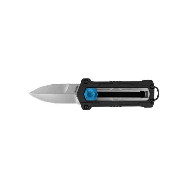 KERSHAW KNIVES Kershaw 1190 Kapsule Stonewashed Manual OTF Black
