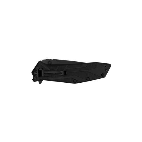 Kershaw Knives 1990ST Brawler Serrated Black Oxide Folding Pocket Knife - Primary Image