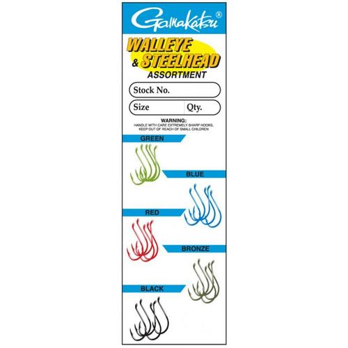 Gamakatsu Walleye & Steelhead Hook Assortment - Primary Image