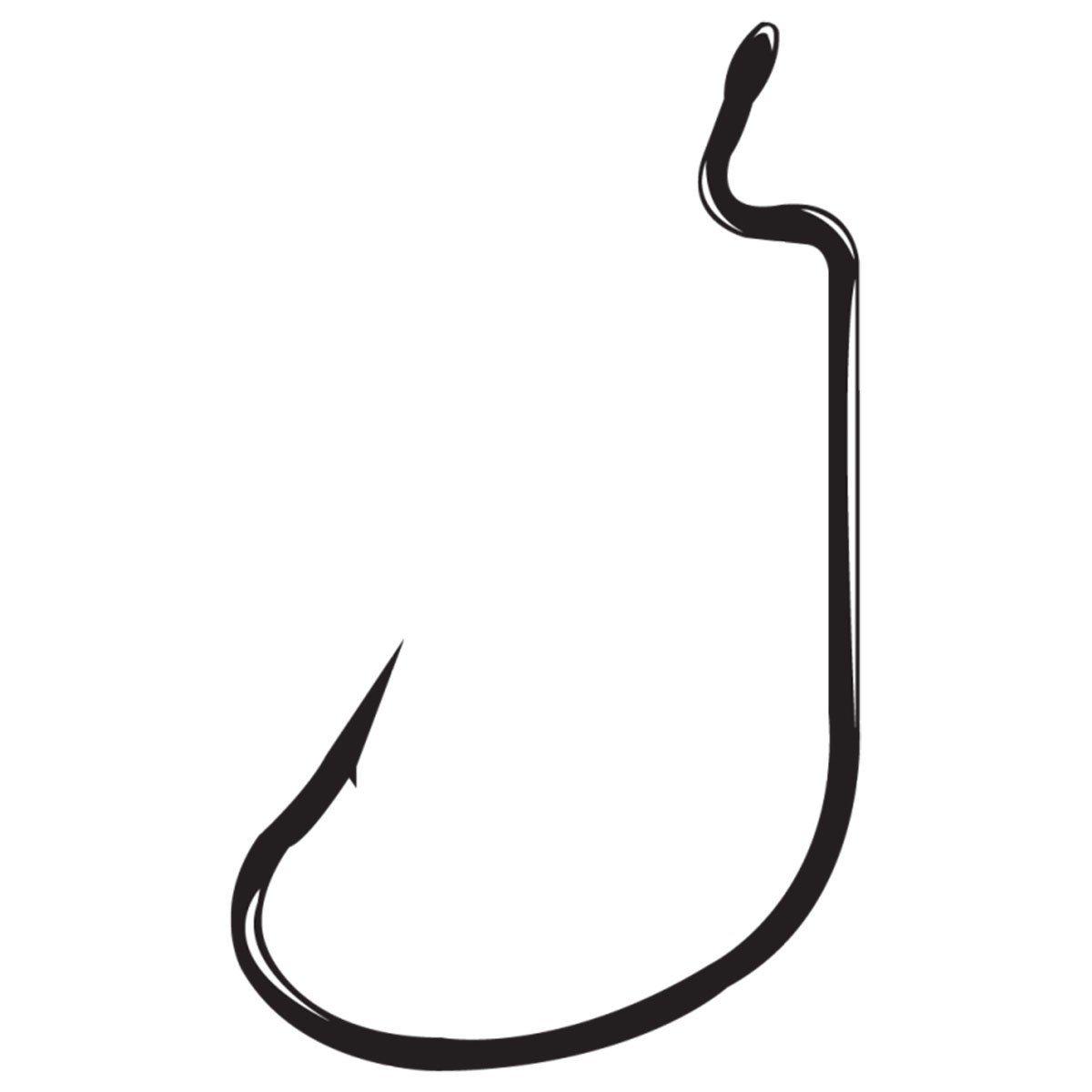Gamakatsu Worm Hooks - NS Black - 5 Pack - #4/0