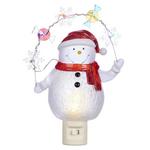 Roman Snowman Garland Night Light - Thumbnail 1 of 2