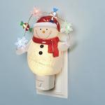 Roman Snowman Garland Night Light - Thumbnail 2 of 2