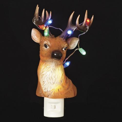 Roman Deer Antler Night Light - Primary Image