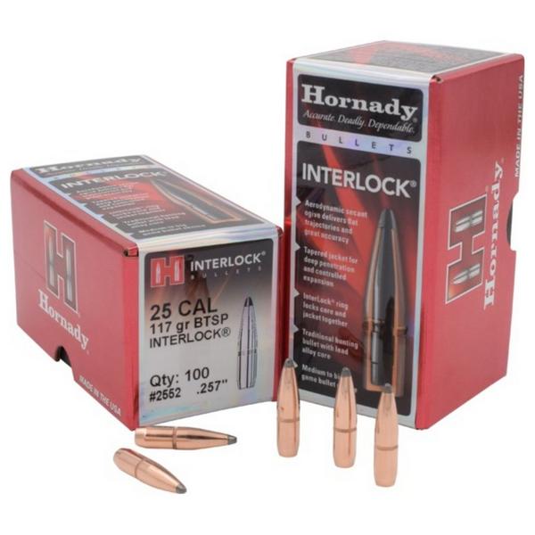 HORNADY InterLock BTSP Rifle Bullets