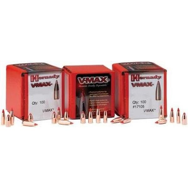 Hornady V-Max 20 Caliber Rifle Bullets
