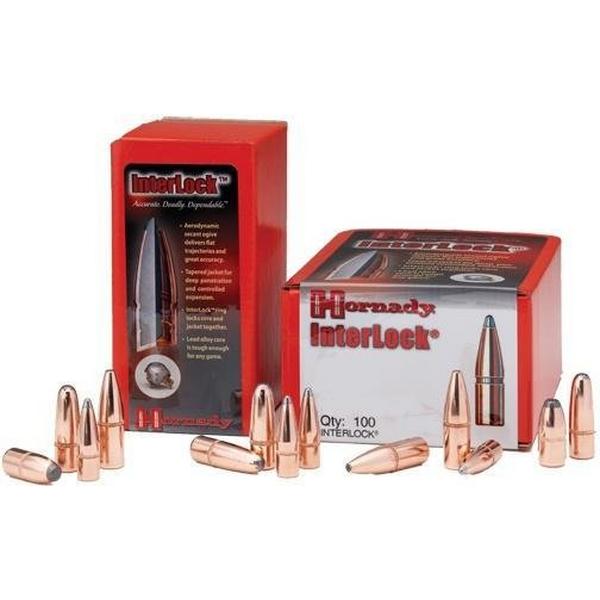 Hornady Interlock 26 Caliber Rifle Bullets