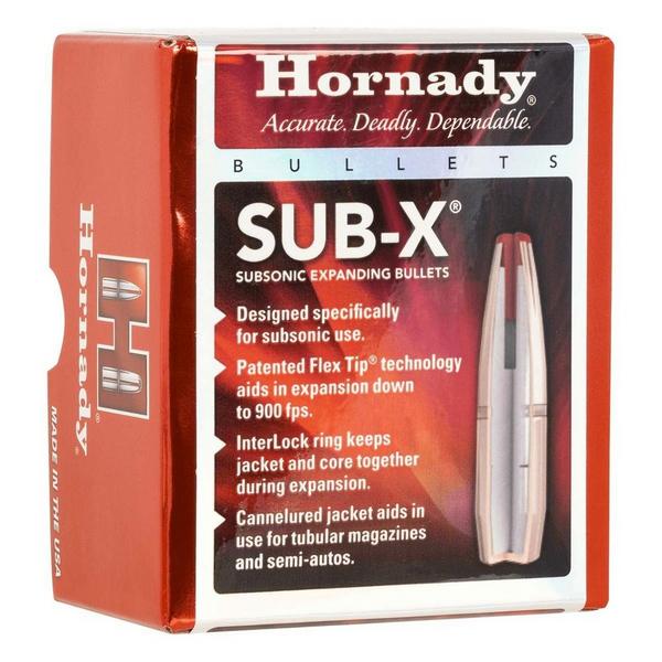 HORNADY SUB-X Rifle Bullets