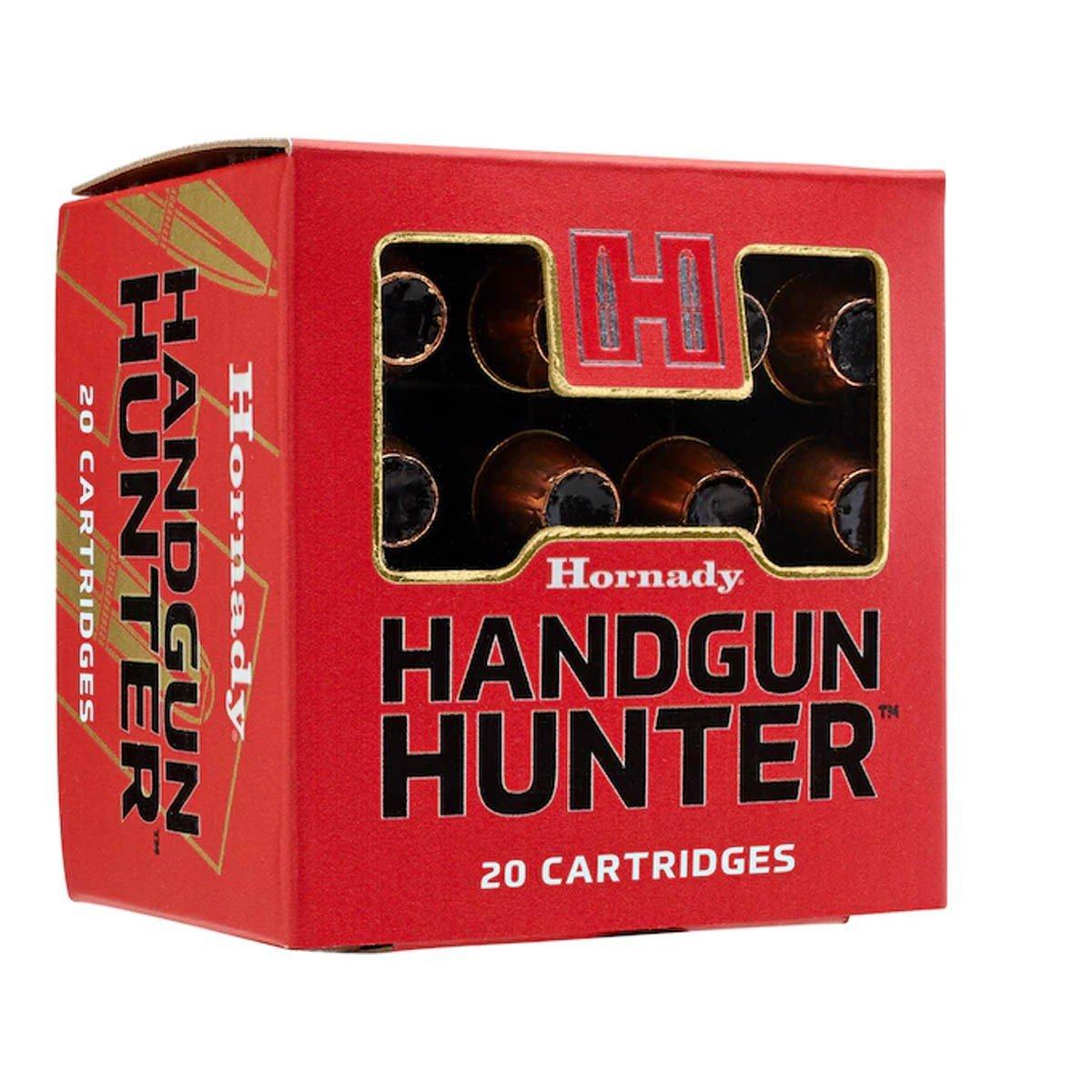 Hornady Handgun Hunter MonoFlex Lead-Free 44 Remington Magnum Handgun Ammunition 20 Round Box