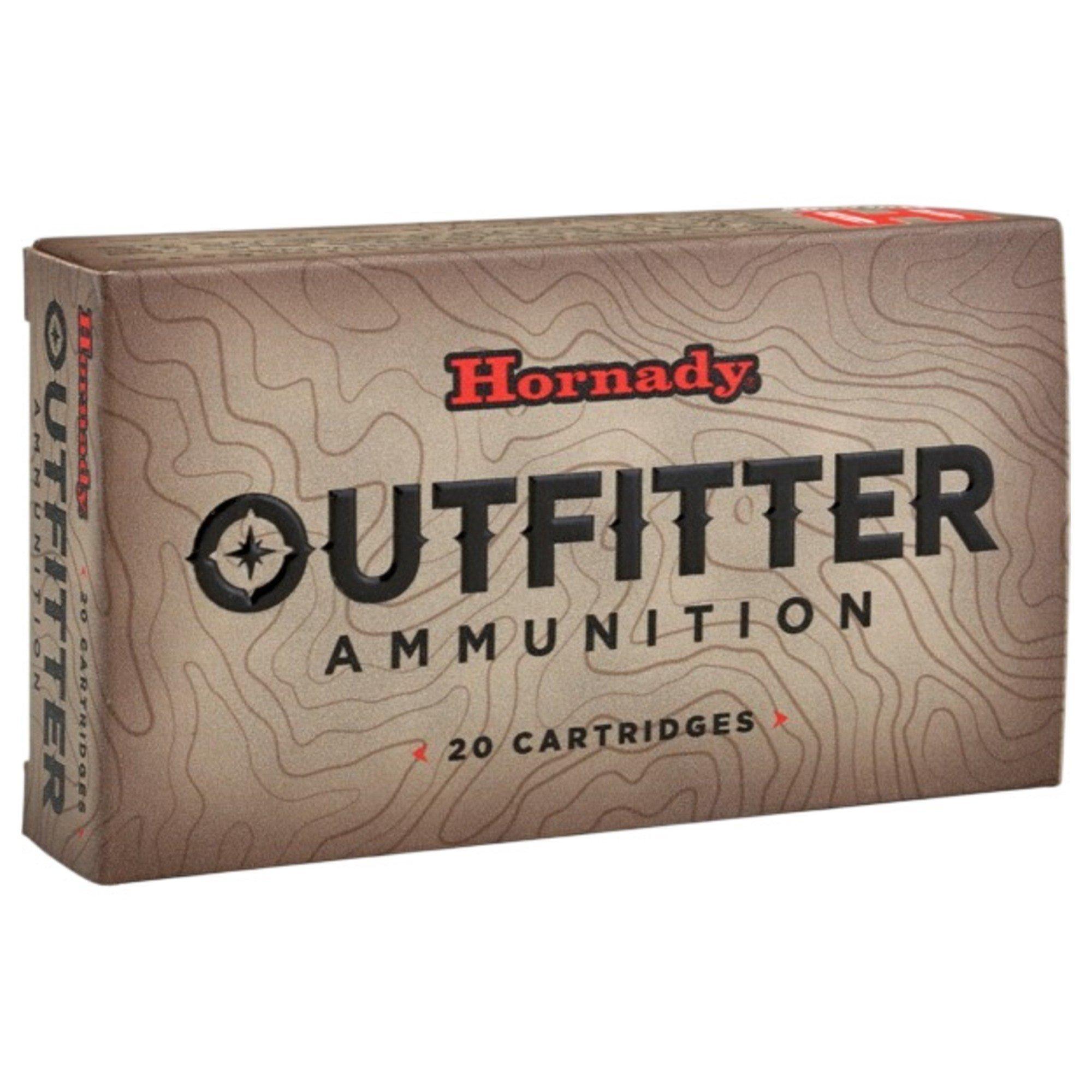 Hornady Outfitter 257 Weatherby Magnum Rifle Ammunition 20 Round Box