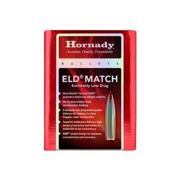 Hornady ELD Match 26 Caliber Rifle Bullets