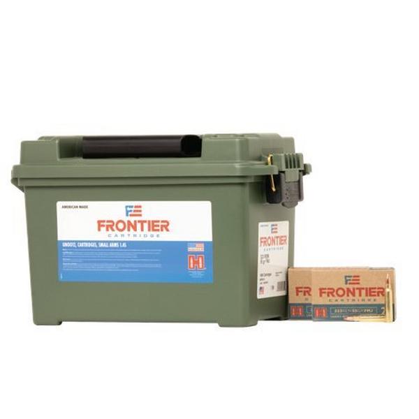 HORNADY Frontier FMJ Ammo Can Rifle Ammunition