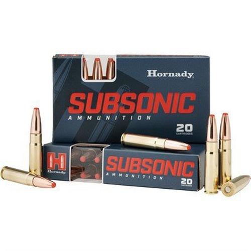 Hornady Subsonic Sub-X 45-70 Government Rifle Ammunition 20 Round Box
