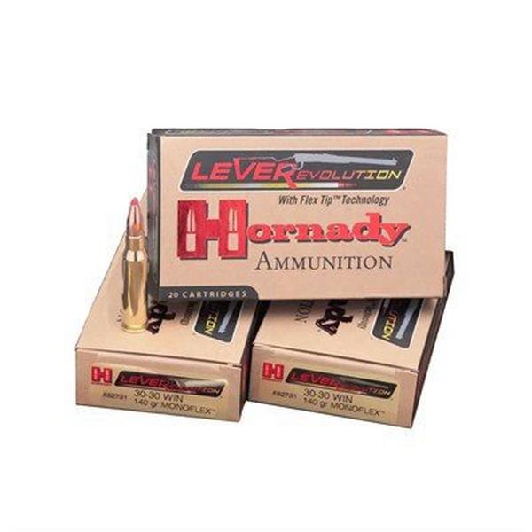 HORNADY LEVERevolution MonoFlex Rifle Ammunition