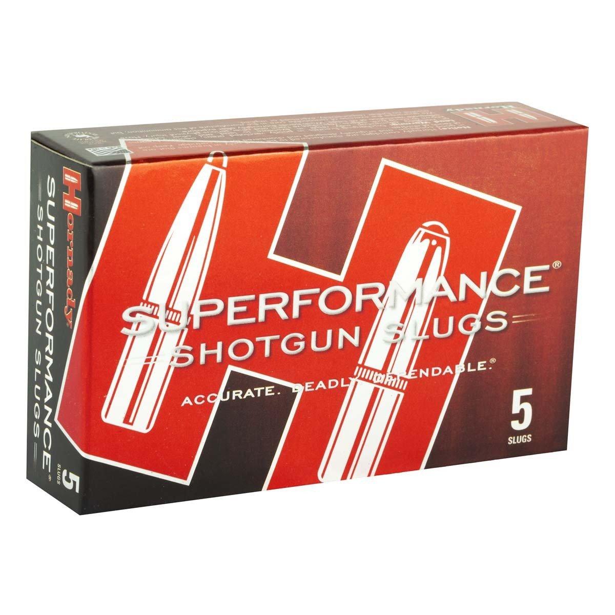 Hornady Superformance MonoFlex Slug 12 Gauge Shotshells 5 Round Box