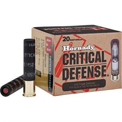 Hornady Critical Defense .410 Bore Shotshells 20 Round Box