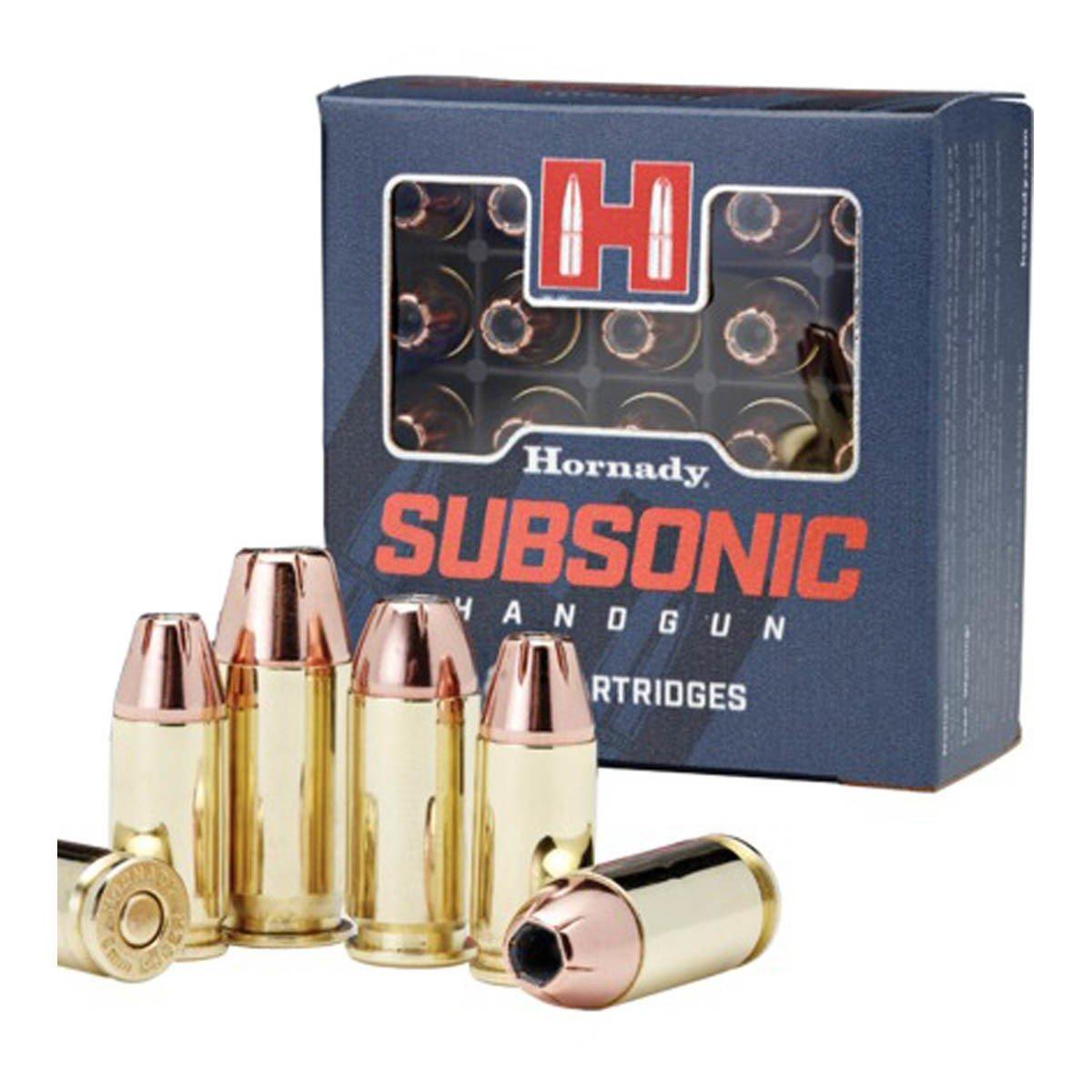 Hornady XTP Subsonic JHP 45 ACP Handgun Ammunition 20 Round Box