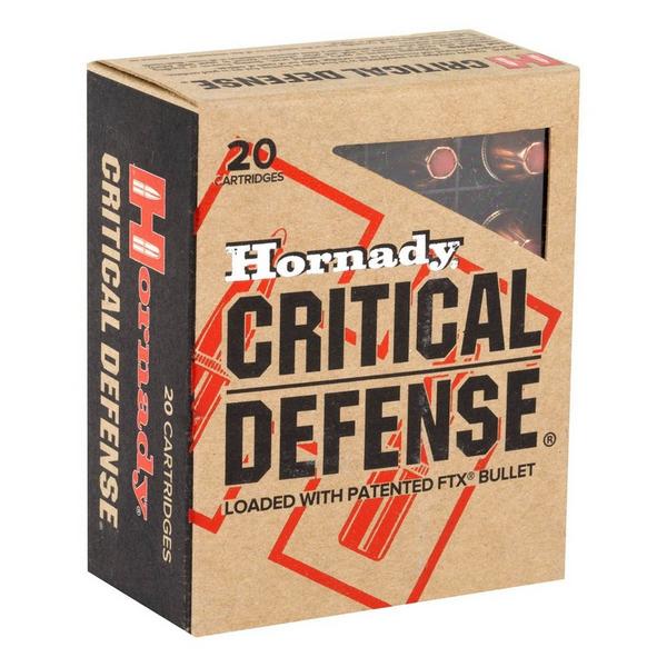 HORNADY Critical Defense FTX Handgun Ammunition
