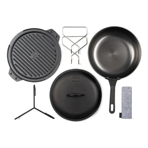GSI Outdoors Guidecast 10" Cast Iron Cookset - Primary Image