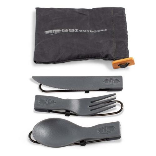 GSI Outdoors Tekk Trio Folding Cutlery Set - Primary Image