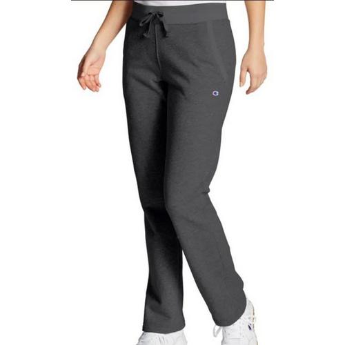 Women's Champion Powerblend Open Bottom Fleece Sweatpants - Primary Image