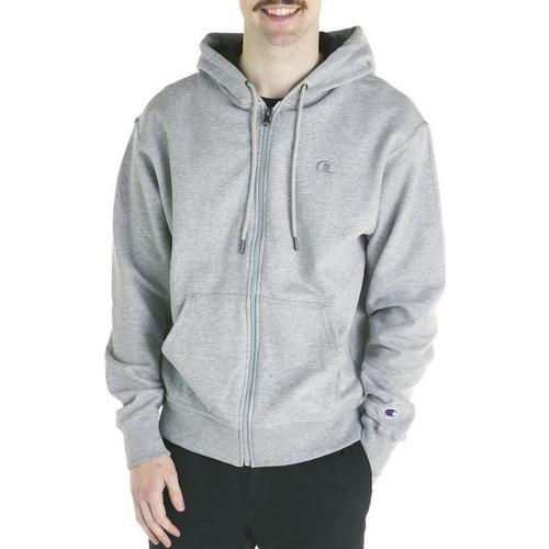 Men's Champion Powerblend Full Zip Hoodie - Primary Image