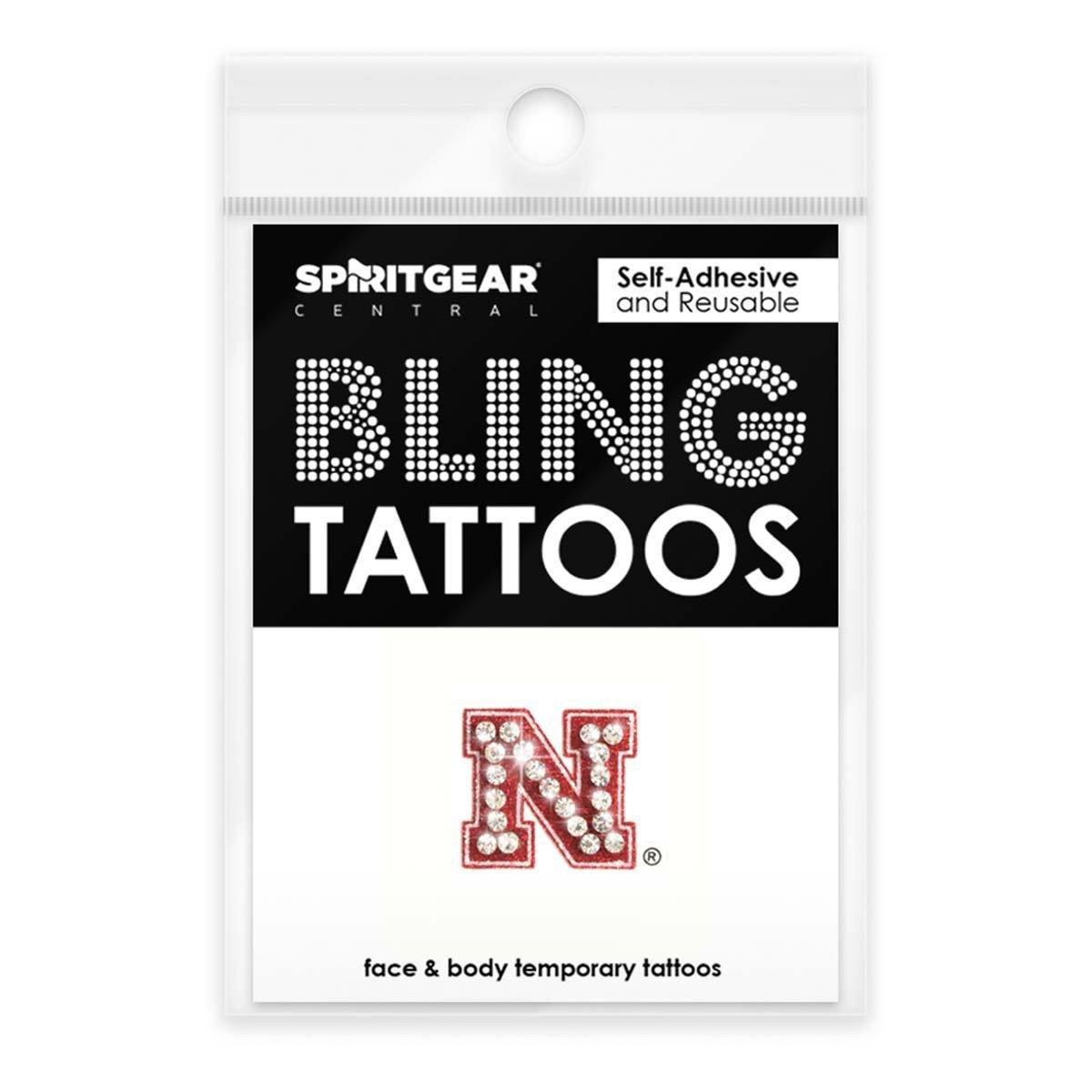 Spirit Gear Nebraska Cornhuskers Rhinestone Face Sticker