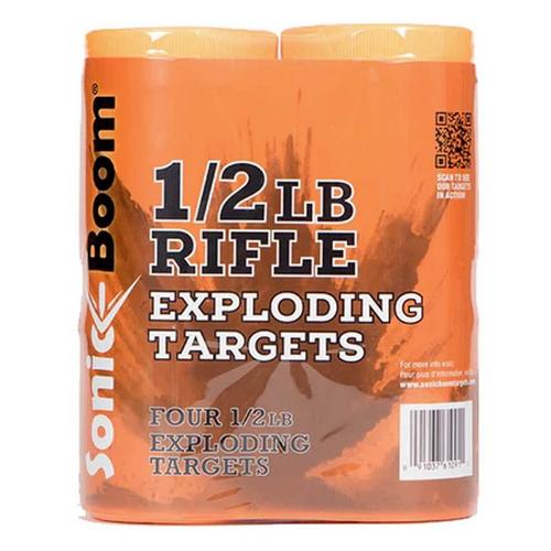 Sonic Boom 1/2lb Exploding Rifle Target 4-Pack - Primary Image
