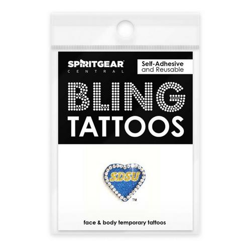 Spirit Gear South Dakota State Jackrabbits Rhinestone Face Sticker - Primary Image