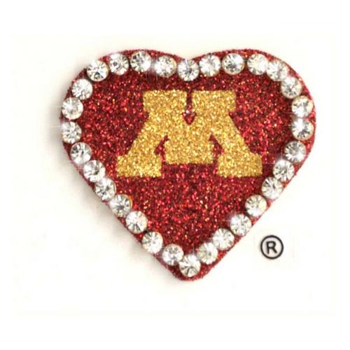 Spirit Gear Minnesota Golden Gophers Rhinestone Face Sticker - Primary Image