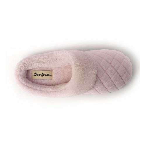 Women's Dearfoams Libby Quilted Terry Clogs - Primary Image
