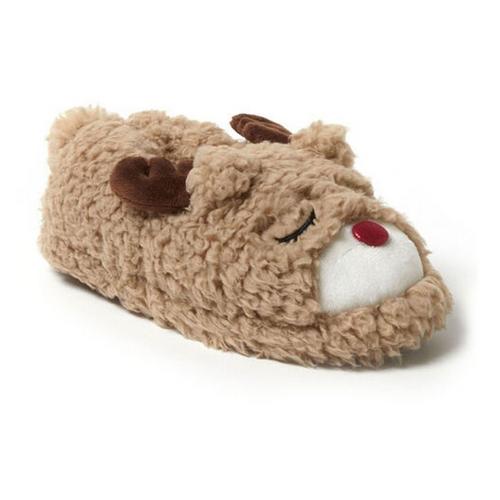 Big Kids' Dearfoams Emery Critter Slippers - Primary Image