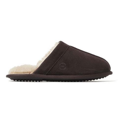 Men's Dearfoams Kirk Genuine Suede Scuff Slippers - Primary Image