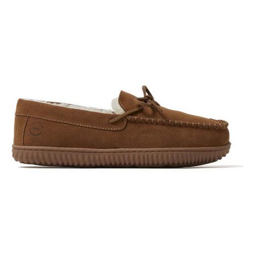Men's Dearfoams Douglas Genuine Suede Loafers - Primary Image