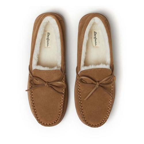 Men's Dearfoams Douglas Genuine Suede Loafers - Primary Image