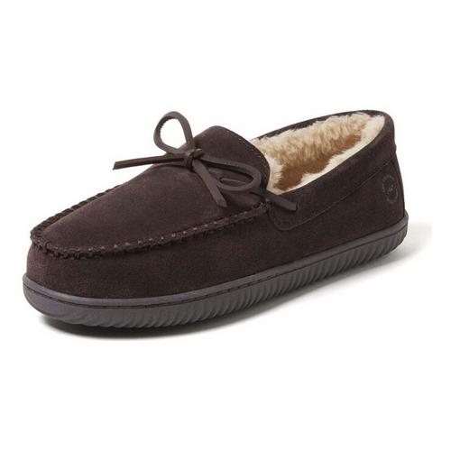 Men's Dearfoams Douglas Genuine Suede Loafers - Primary Image