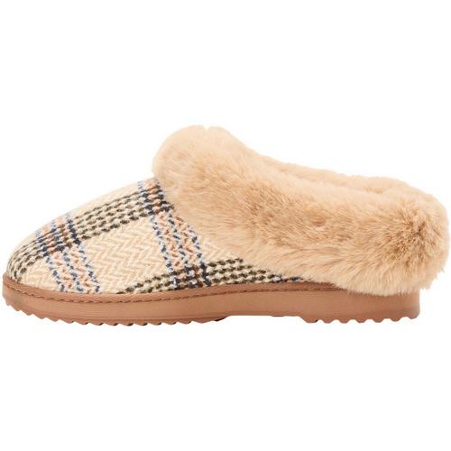 Women's Dearfoams Hannah Festive Knit Slippers - Primary Image