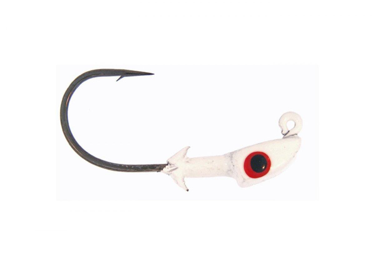 White - Bass Assassin Lures Pro Elite Jighead