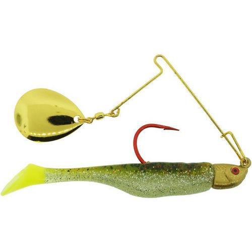 Bass Assassin Red Daddy Spinner - Primary Image