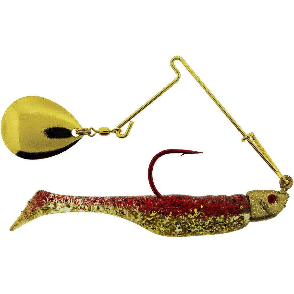 Red Gold Shiner - Bass Assassin Lures Red Daddy Spinnerbait