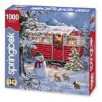 Springbok Snowy Retreat 1000 Piece Jigsaw Puzzle - Thumbnail 2 of 6