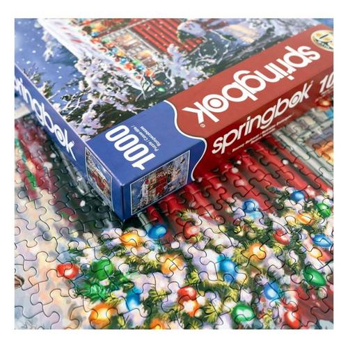 Springbok Snowy Retreat 1000 Piece Jigsaw Puzzle - Primary Image